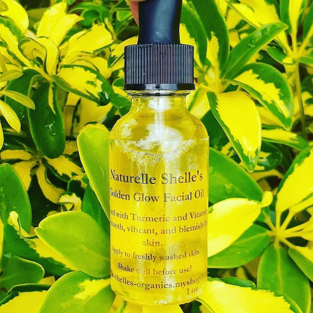 Golden Glow Facial Oil Serum